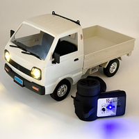 Thelink WPL D12 1/10 2WD 2.4Gh Off Road RC Car Drift Climbing Truck Crawler 1:10 Simulation All Terrain Car RC Vehicles For Boys