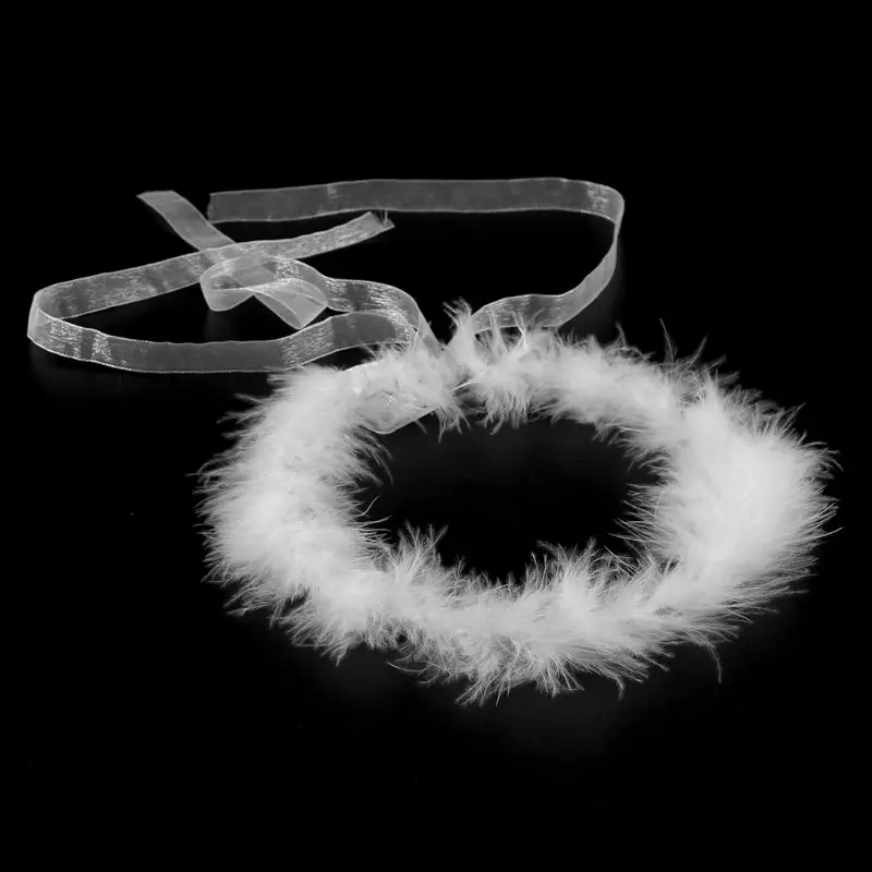 Baby Headdress Hair Hoop Headband Angel Photo Studio Wedding Party