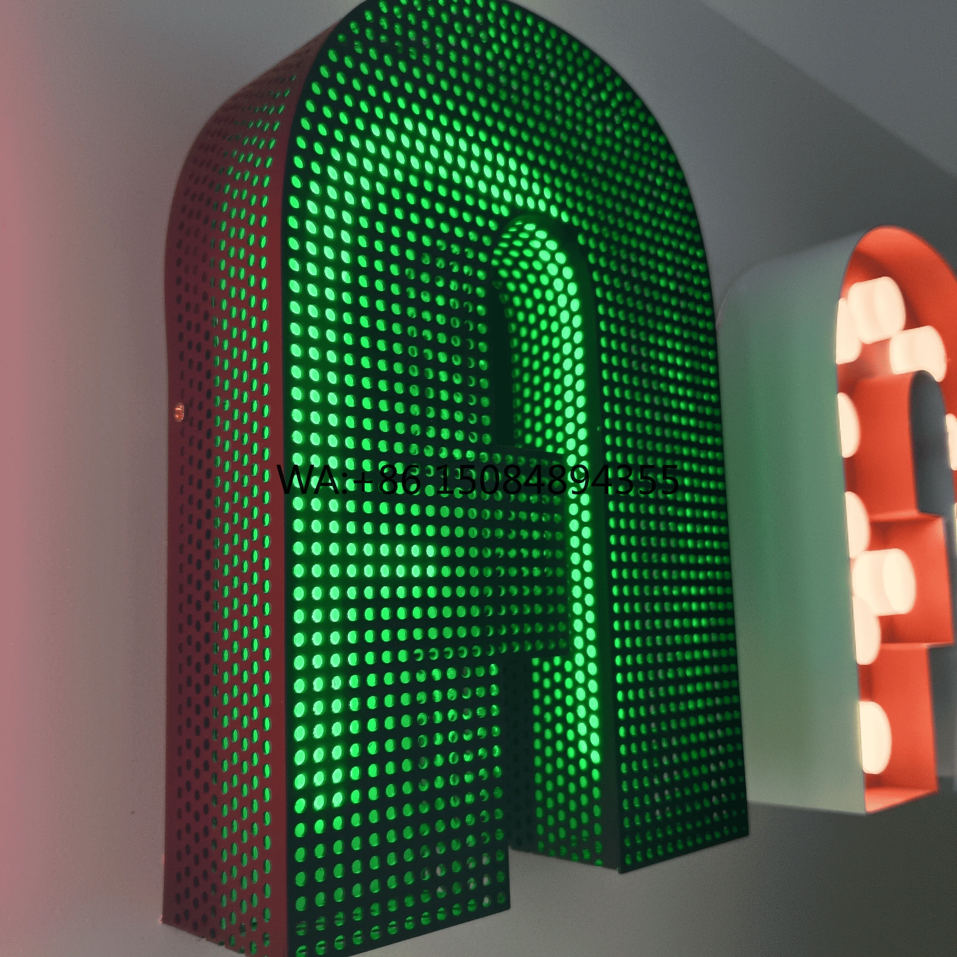 

Stunning Novelty Custom LED Illuminated Sign Eye-Catching Luminous Characters with Unique Craftsmanship