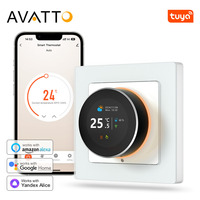 AVATTO Tuya WiFi Smart Knob Thermostat Electric Heating Water Gas Boiler Temperature Controller Works With Alexa Google Home