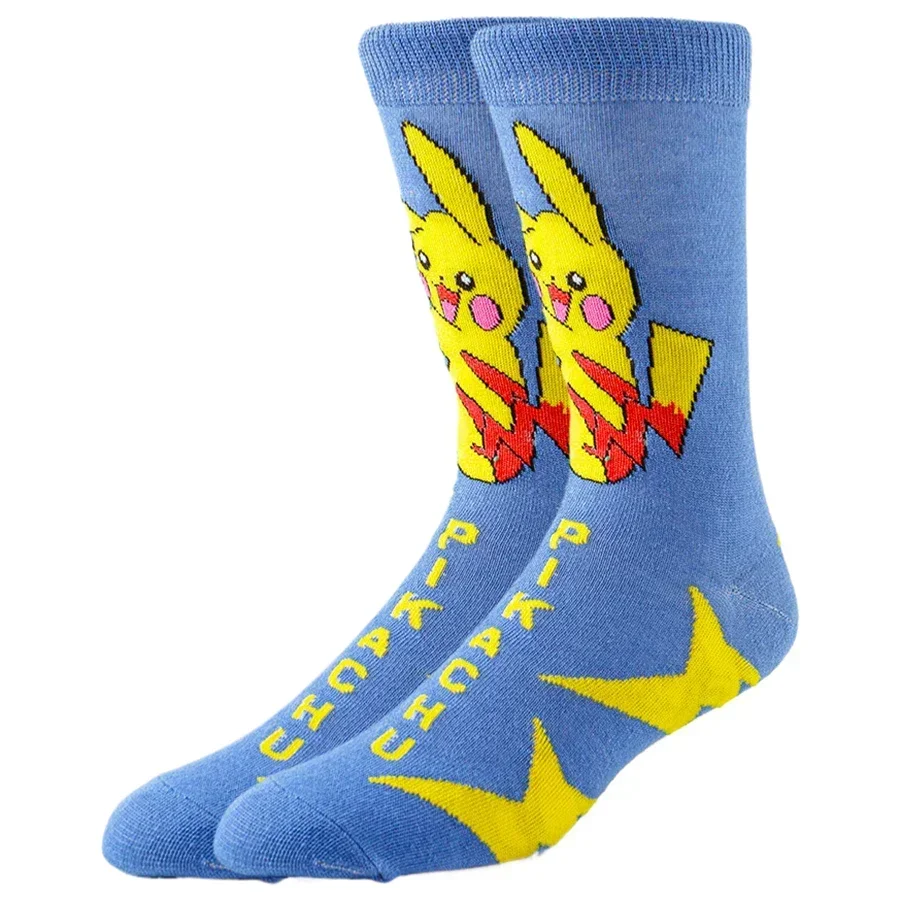 1/5 쌍 다카라 토미 유니섹스 참신 재미 있은 캐주얼 승무원 양말 만화 애니메이션 힙합 스트리트 패션 남성 여성