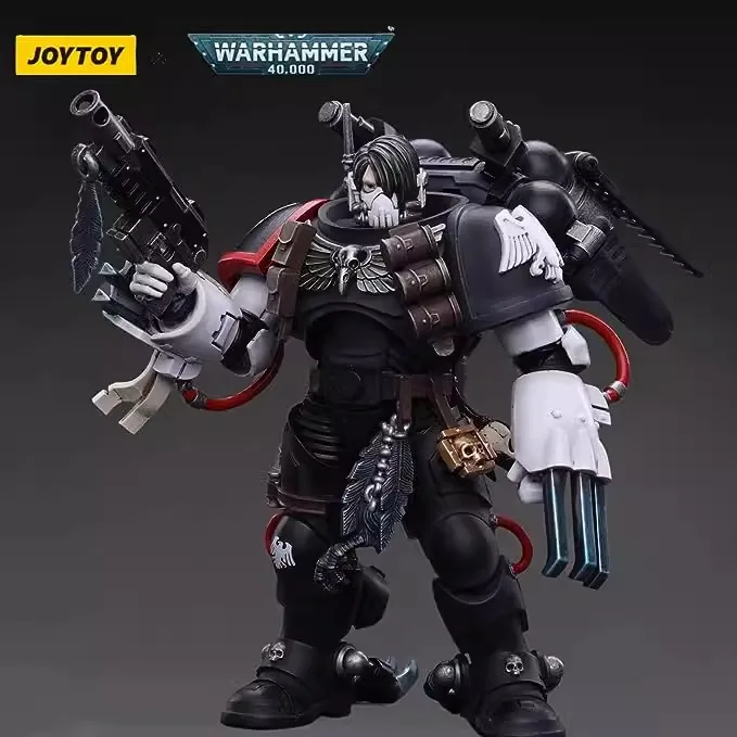 [متوفر] JOYTOY Warhammer 40K 1/18 عمل الشكل الغراب الحرس الفصل ماستر كايفان شريك أنيمي لعبة مجسمة