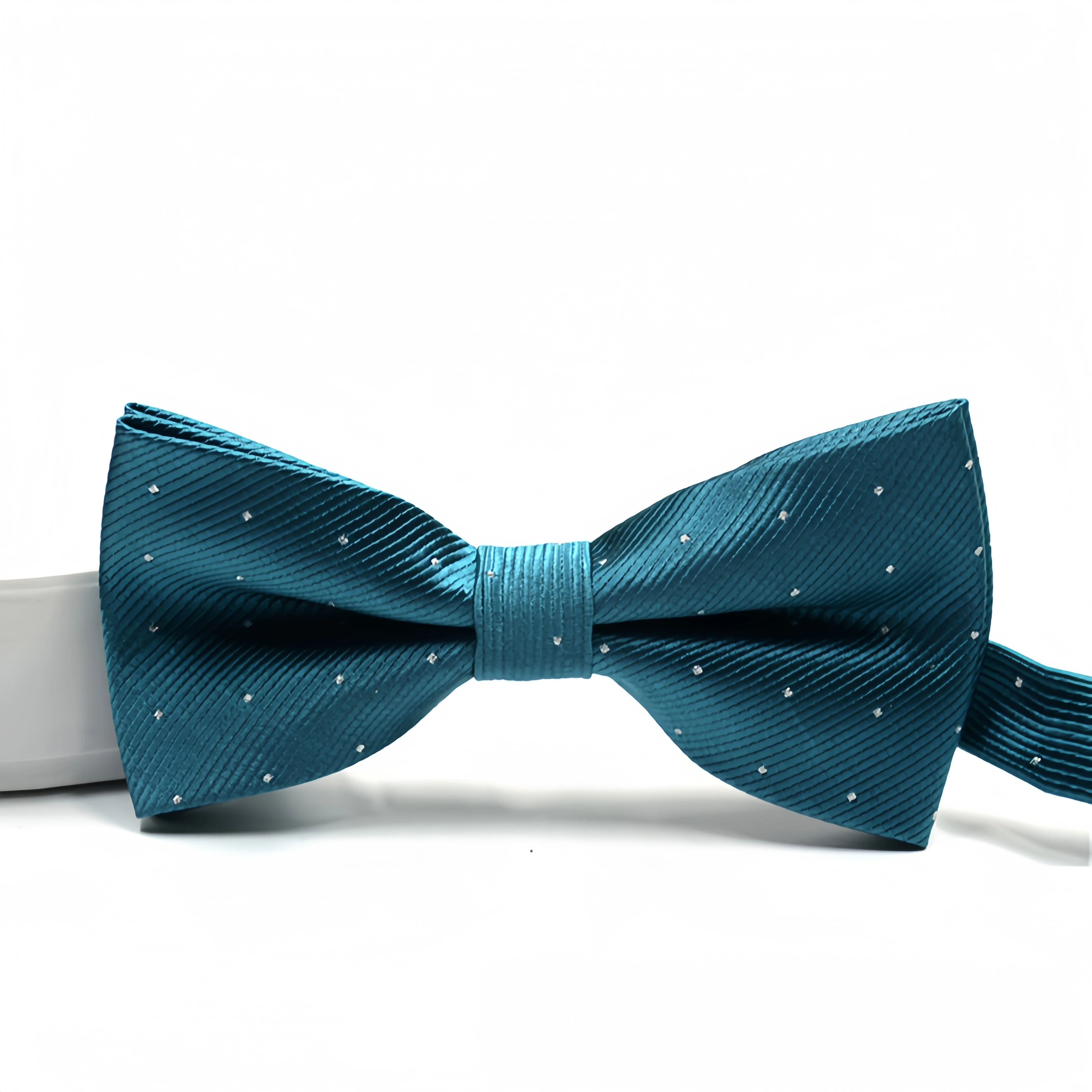 Einfarbige Fliege für Herren, gepunktete Fliege, glatte Krawatte, weicher Schmetterling, Hochzeit, Abschlussball, Party