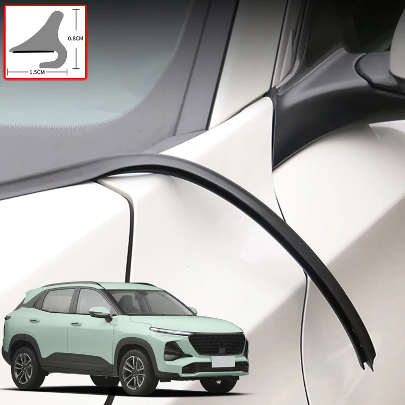 

For Baojun RS-3 2020-2022 Car Rubber Seal Strip Windshied Spoiler Filler Protect Edge Weatherstrip Strips Sticker Accessories