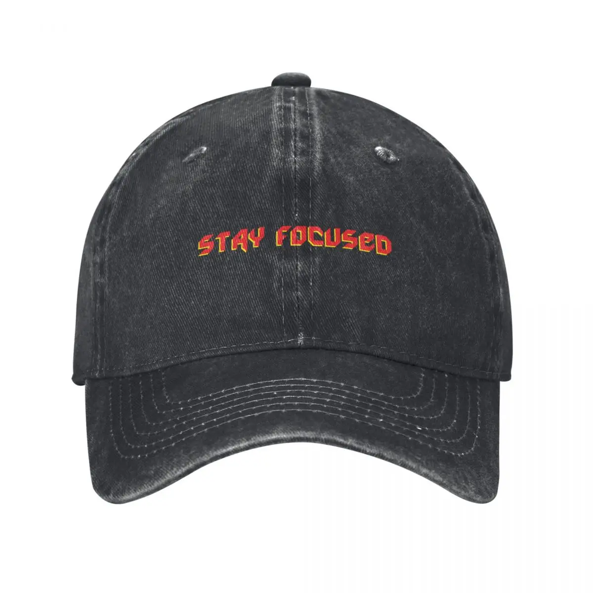 STAY FOCUSED Baseball Cap cute Golf Hat Man Mens Caps Women's