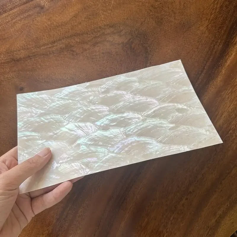 

1Piece Natural Abalone Shell Mother of Pearl laminate Sheet DIY Home Decoration Material Crafts Carved Inlay Size 240x140mm 118