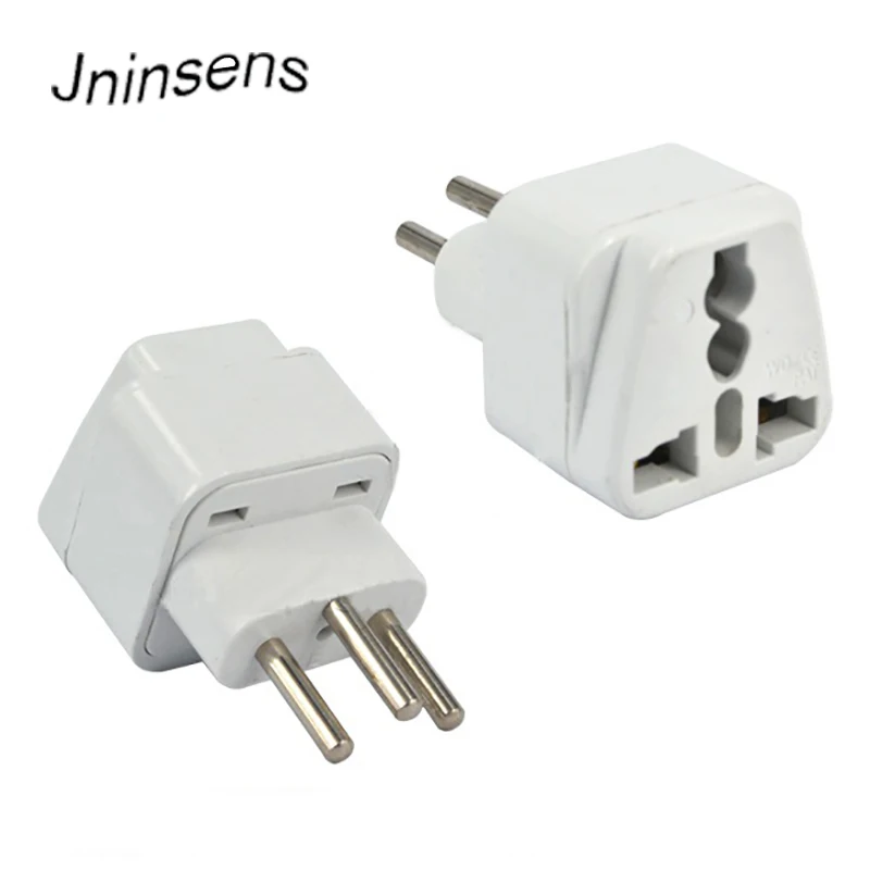 New High Quality White Universal EURO UK AU USA EU to Swiss Switzerland Suisse 3 Pin Plug Converter Travel Plug Adapter