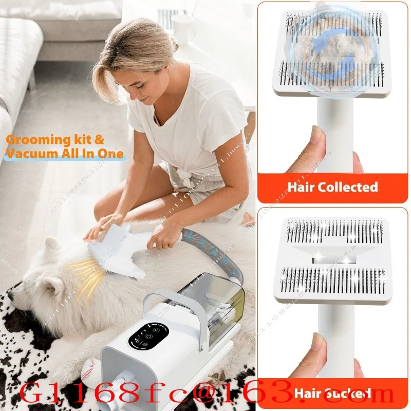 Dog Pet Care Hair Suction Device, Hair Dryer, Vacuum Cleaner, Blow-dry, Shave All-in-one