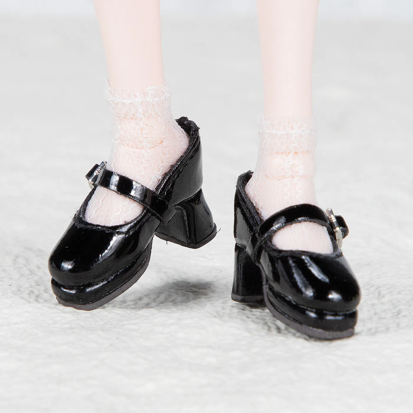 

Туфли на высоком каблуке Blyth Black, аксессуары для мини-игрушек, обувь для кукол OB22, обувь для кукол Azone, маленькие тканевые туфли для кукол UFDoll, миниатюрные туфли ручной работы для кукол OB24