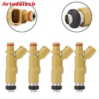 Inyectores de combustible de 4 piezas, 23250-22030, aptos para Toyota 2ZZ-GE Celica Corolla Lotus 99-08