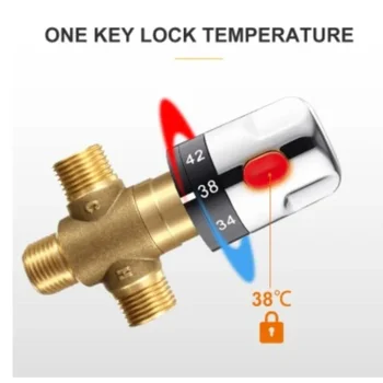황동 온도 조절 혼합 밸브 온도 조절 태양열 온수기 밸브 부품 용 세라믹 밸브 세라믹 카트리지