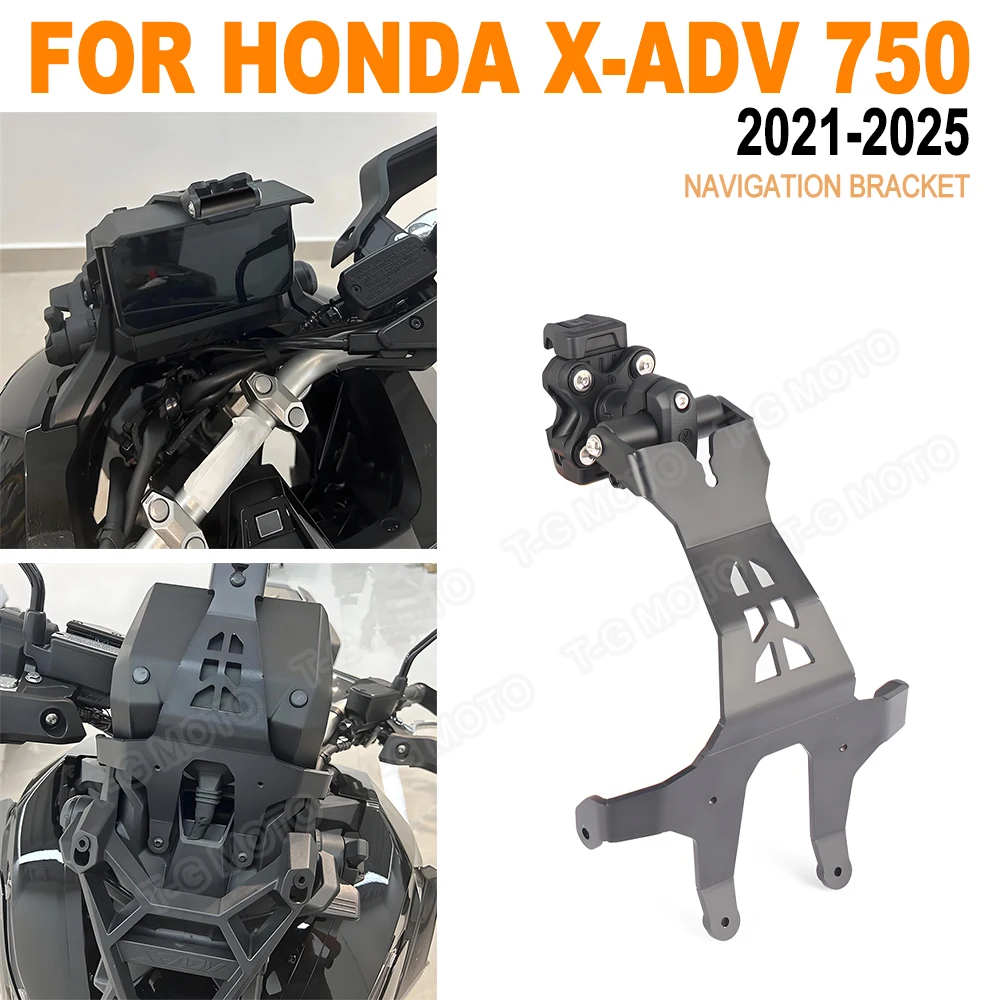 

For Honda X-ADV 750 XADV750 Motorcycle Navigation Bracket Stand Holder Phone Mobile Phone GPS Plate Support 2021 2022 2023-2025