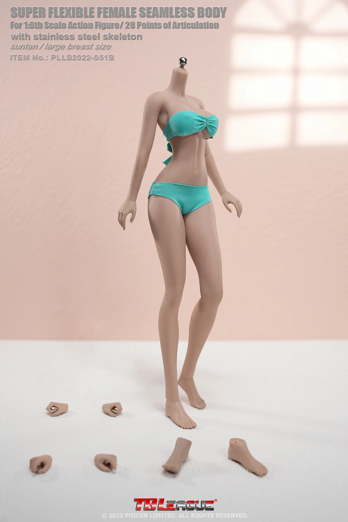 TBLeague 1/6 S50&S51 日本のアニメガール シームレスな柔軟なアクションフィギュア