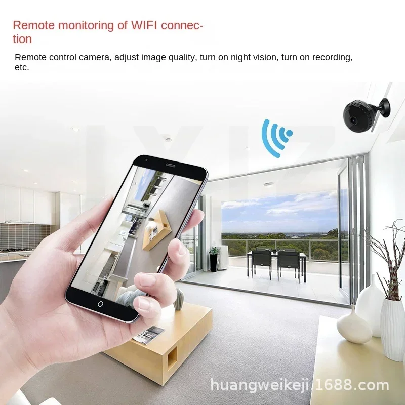 4K1080p Mini Camera Wifi Smart Home Surveillance Portable HD Camcorder Wireless Remote Monitor Night Vision Invisible IP Cam