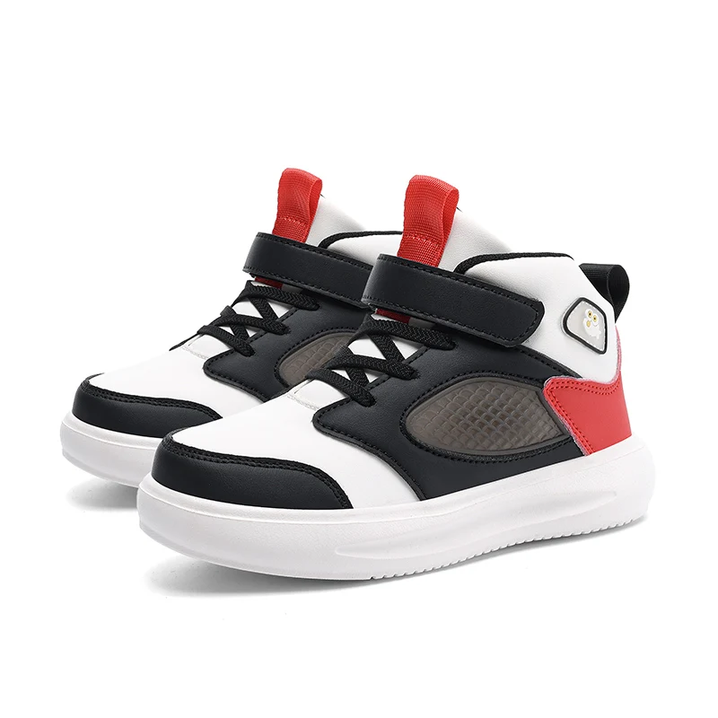 

Children Basketball Shoes Original Design Lightweight Indoor Kids Field Training Sport Shoes Comfortable Boy Basketball Shoes