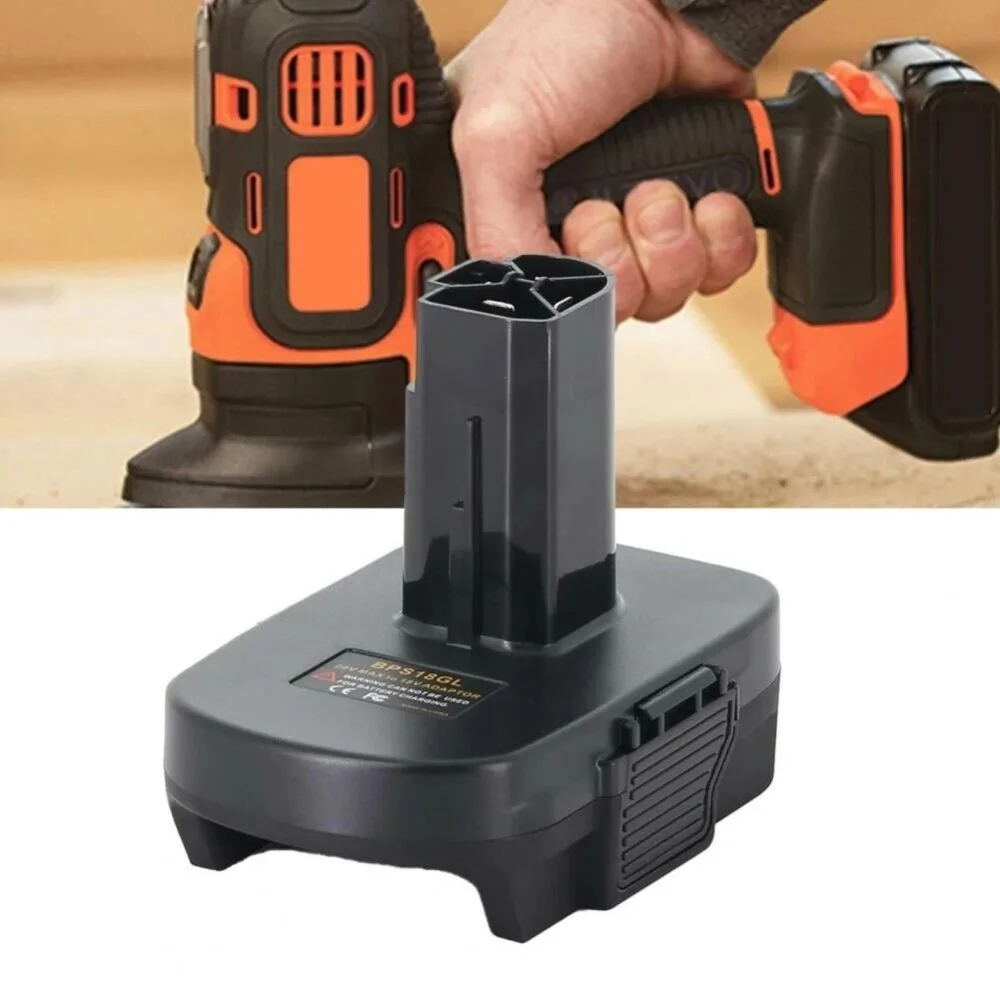 Battery Adapter for Black&Decker for Porter for Stanley 18V Lithium Battery Converter to for Craftsman 18V Power tools Drill