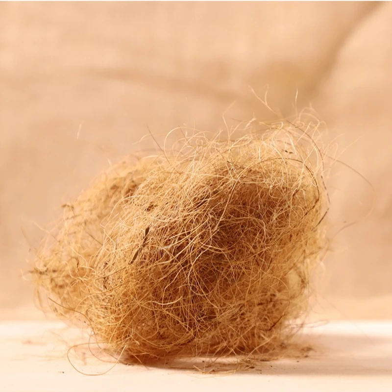 100/200g Coconut Fiber Nesting Material Nest / Fibre Aviary Birds Canaries Finches Nest Filled Grass Bird Cage Accessories