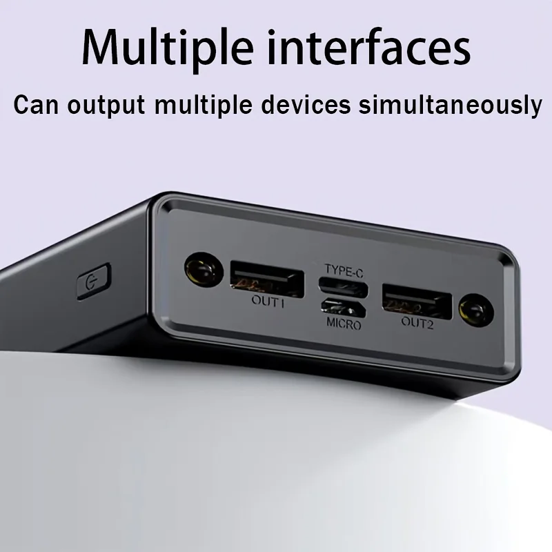 باور بانك 20000 مللي أمبير في الساعة 66 وات شاحن بطارية شحن سريع للغاية لهاتف آيفون 15 وسامسونج باور بانك حزمة بطارية خارجية محمولة #5