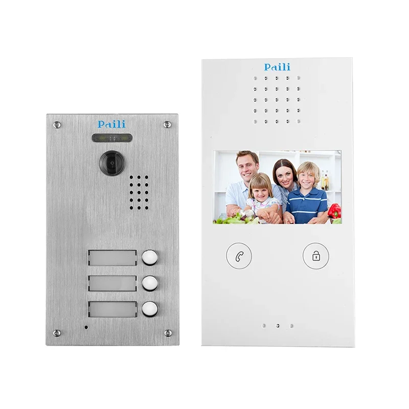 

Multi-apartment Tuya Villa Doorphone Intercom with Wifi Video Interphone Security Intercom System