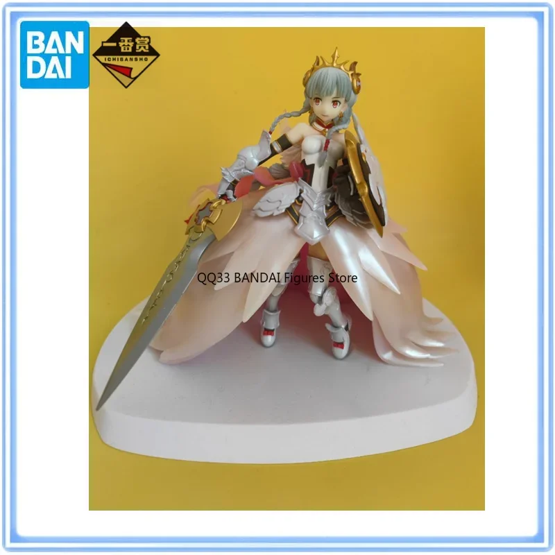 BANDAI Original Ichiban Kuji Puzzle & Dragons Valkyrie Anime Action Figures Model Desktop Decoration Gift