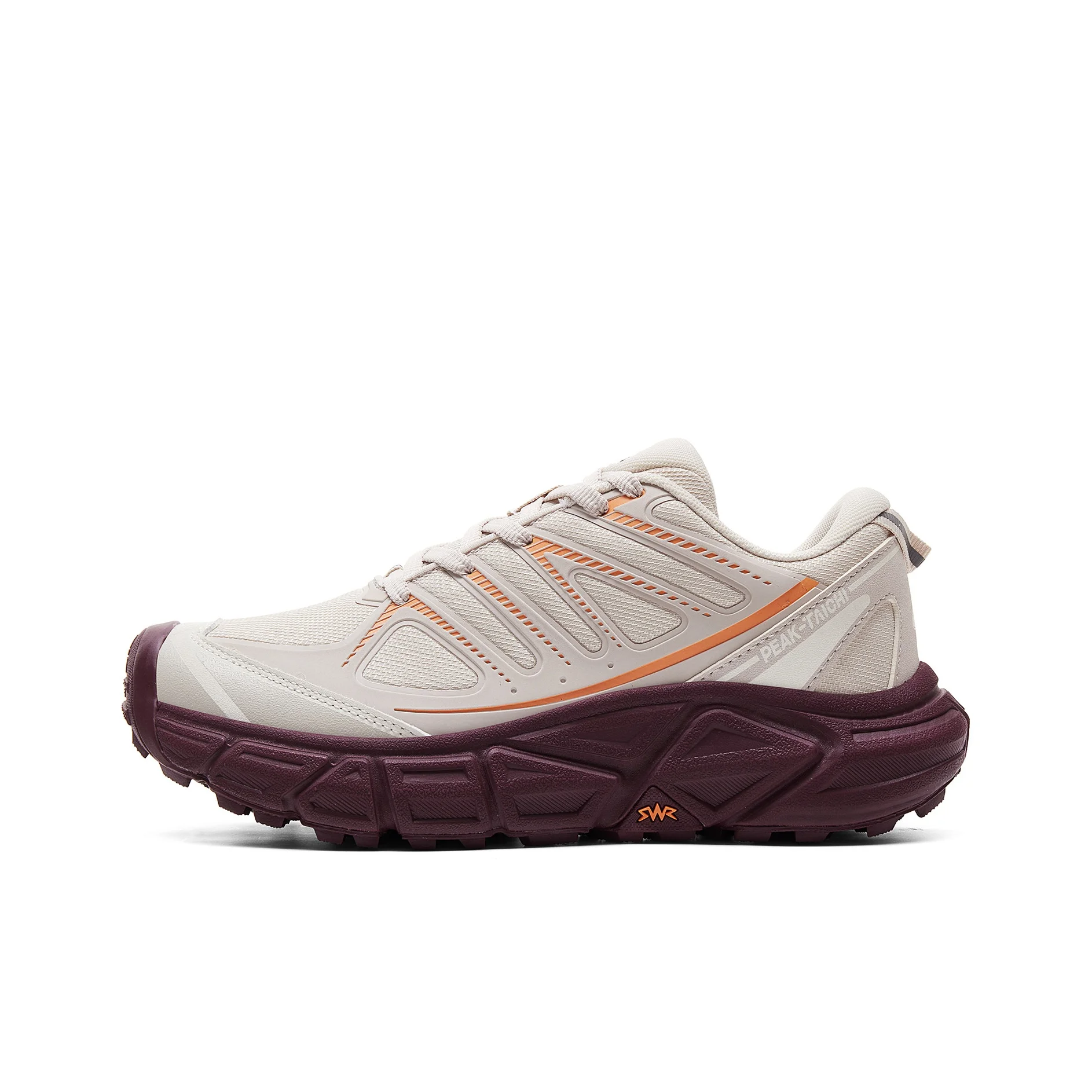 PEAK Cushioning Coverage Rebound Abrasion Resistant Slip Resistant Low top Running Shoes Women's Wheat Khaki DH540238