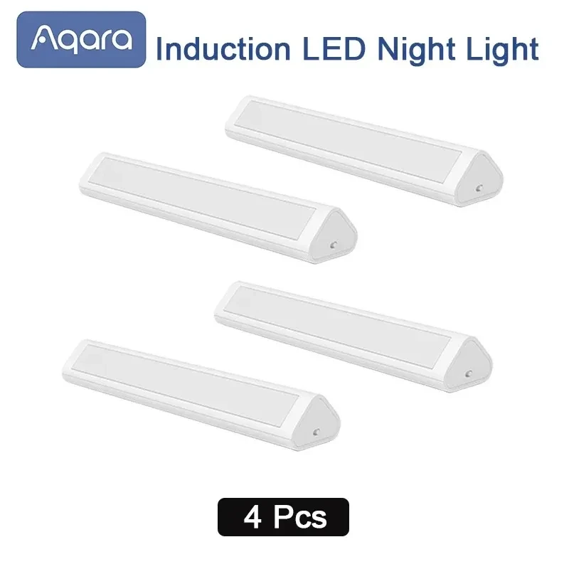 Aqara Inductie LED-nachtlampje Magnetische installatie met menselijk lichaam Lichtsensor 2-niveau helderheid 8 maanden standby-tijd