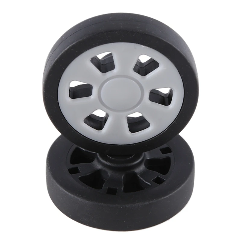 Replacement Wear Resistant PU Caster Suitcase Replacement Wheels Luggage Wheels Universal 6Mm 8Mm