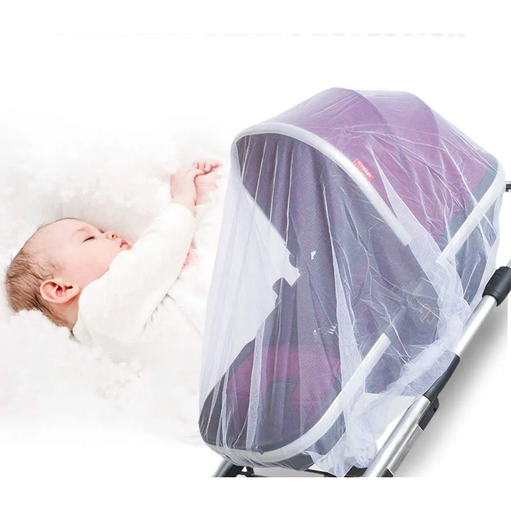 

Mosquito Net for Fully Covered Baby Stroller Durable Mosquito Net for Baby Cradle Crib Mosquito Net for Portable Mini Crib