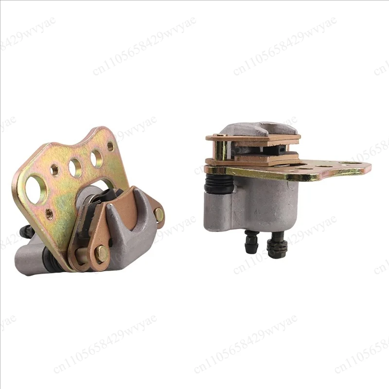 Front Brake Caliper Kit with Brake Pads for 4X4 & 6X6 ATV, Fits 335/400/500/600/700 Displacement Models