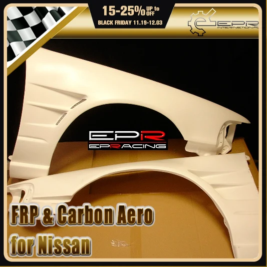 

Стайлинг автомобиля для Nissan A31 Cefiro DMax Style + 30 мм FRP стекло переднее крыло