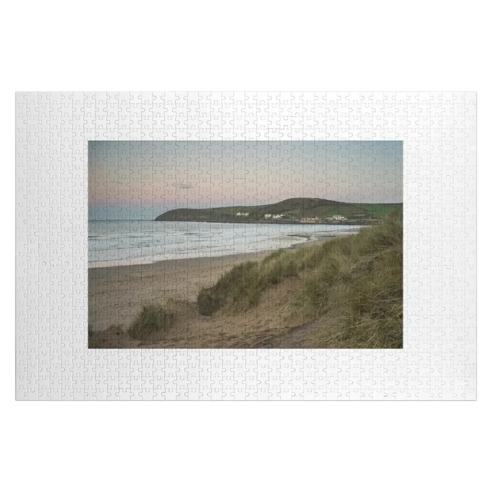 

Croyde Bay sunrise Jigsaw Puzzle Personalized Gifts Custom Wood Baby Toy Puzzle