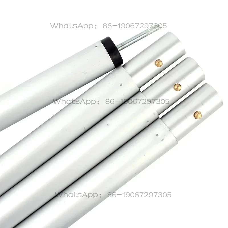 

280cm Outdoor Tent Canopy Tarp Poles Support Rods Iron Awning Frame 32mm