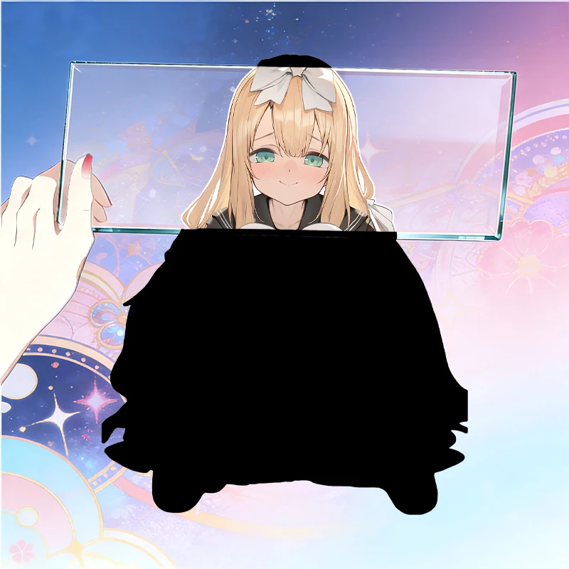 

EARLFAMILY Waifu Loli Sitting Car Sticker Sexy Motorcycle Racing Anime Girl Legs Up Decals Scratch-Proof Fanart Laptop Decor