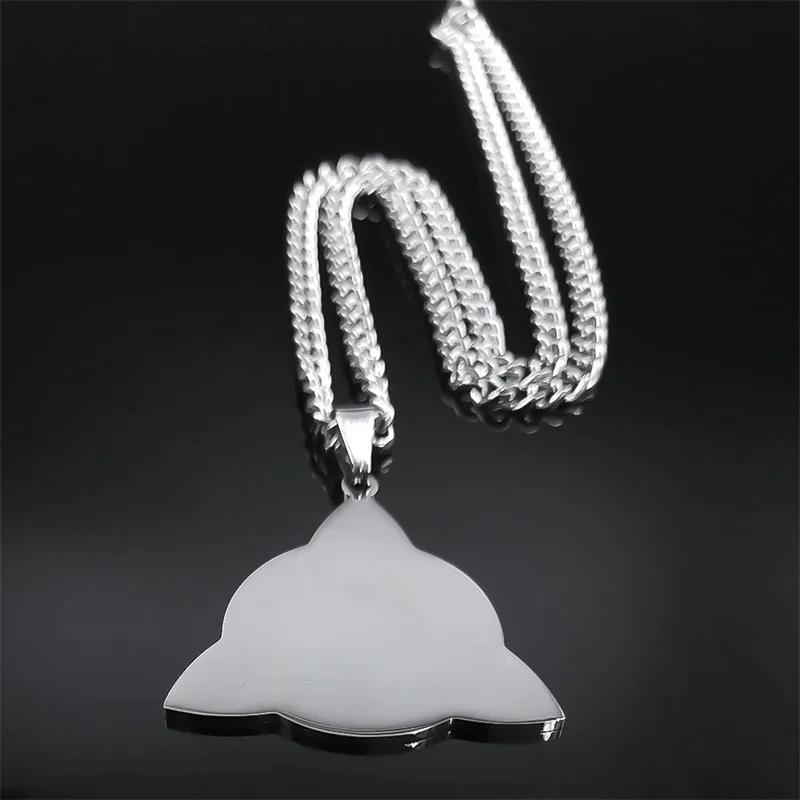 Viking Witch Celtic Knot Pendant Necklace Stainless Steel Men Chain Odin Gothic Necklace Protection Amulet Jewelry nudo de bruja image 3
