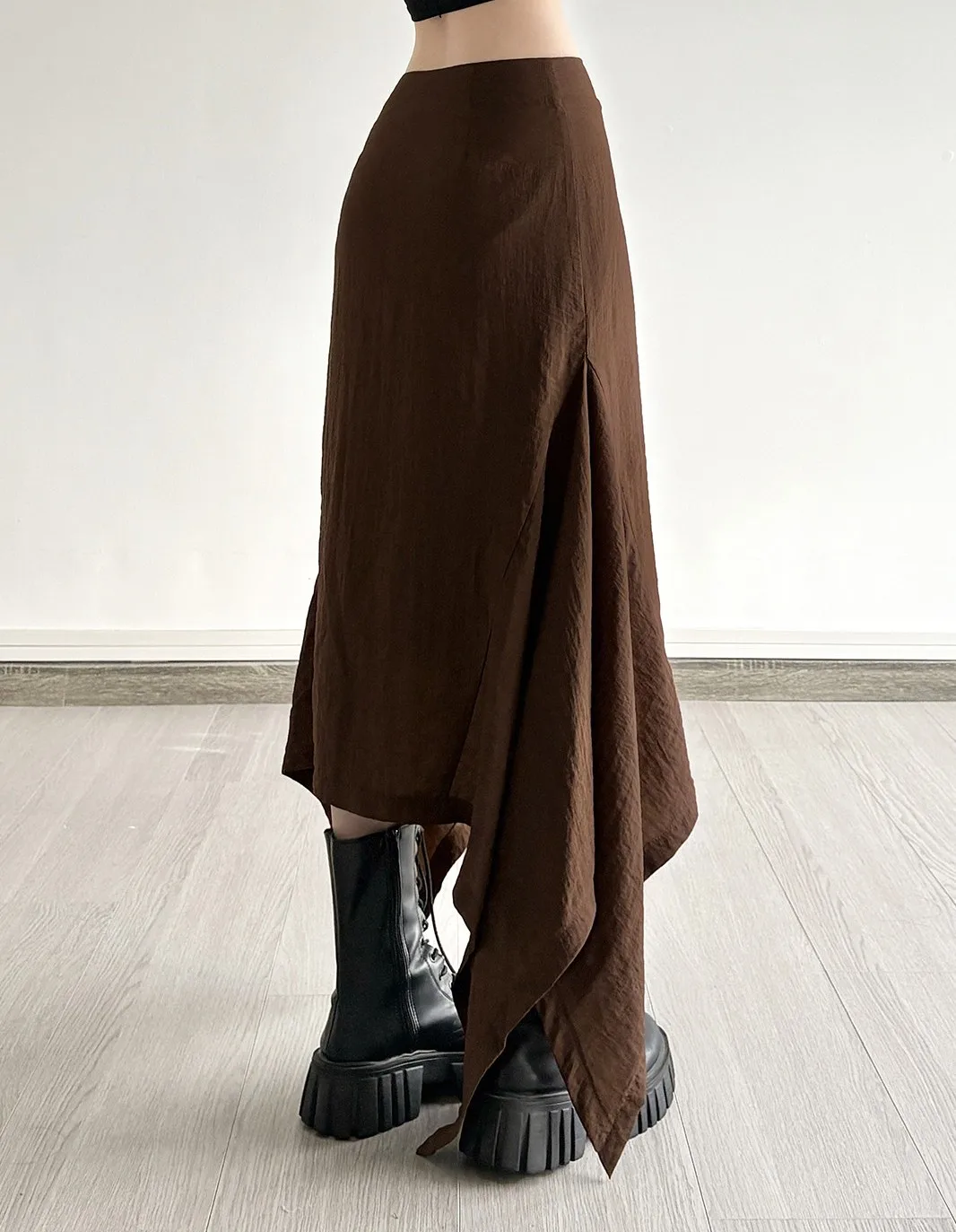 

Юбки женские готические, многослойные, серые, с необработанным краем, в стиле стимпанк, А-силуэт, с эластичной бахромой и кисточками, для фестивалей, карнавалов, вечеринок, хлопковые