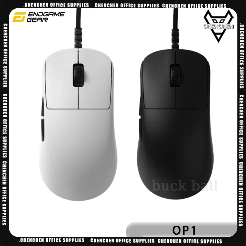 Endgame Gear Op1 8k Wired Mouse E-Sports Game Paw3395 8000hz Lightweight Mouse Accessory For Customization  Office Computer Gift