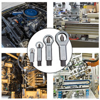 2Pcs Nut Splitter Rusty Nut Separation Wrench Damaged Screw Nut Splitter Remover Nut Breaker Tool Nut Remover Extractor