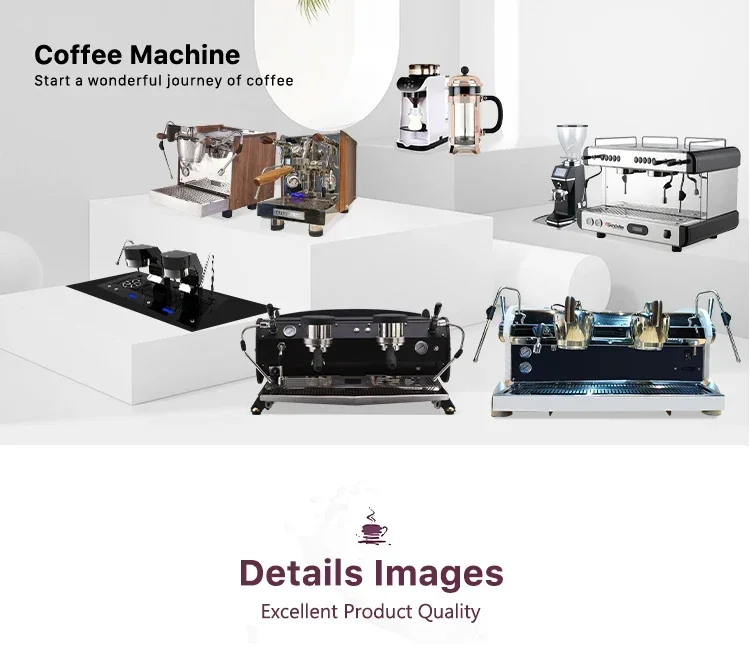 Factory 19 Bar home semi-automatic screen 4 in 1 cappuccino commercial espresso coffee machine with grinder