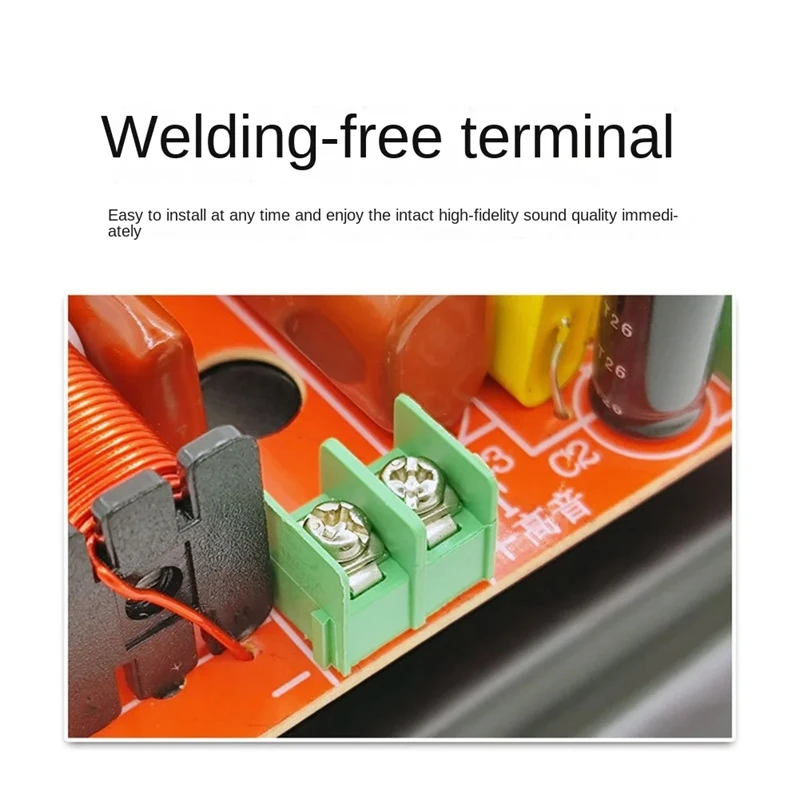 DIYスピーカーは、ホームシアター、非常に低音、周波数仕切り、耐久性があり、使いやすく、2つの方法、350W