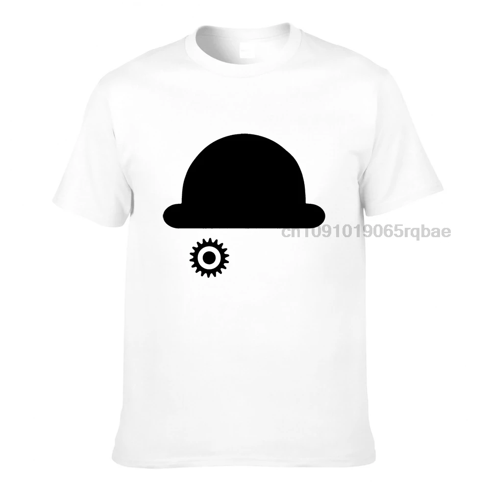 Black Hat T-shirt Crazy Men Tshirt Clockwork Orange Alexander Alex Logo Green T Shirts Cotton Simple Cartoon Print Tops Tees New