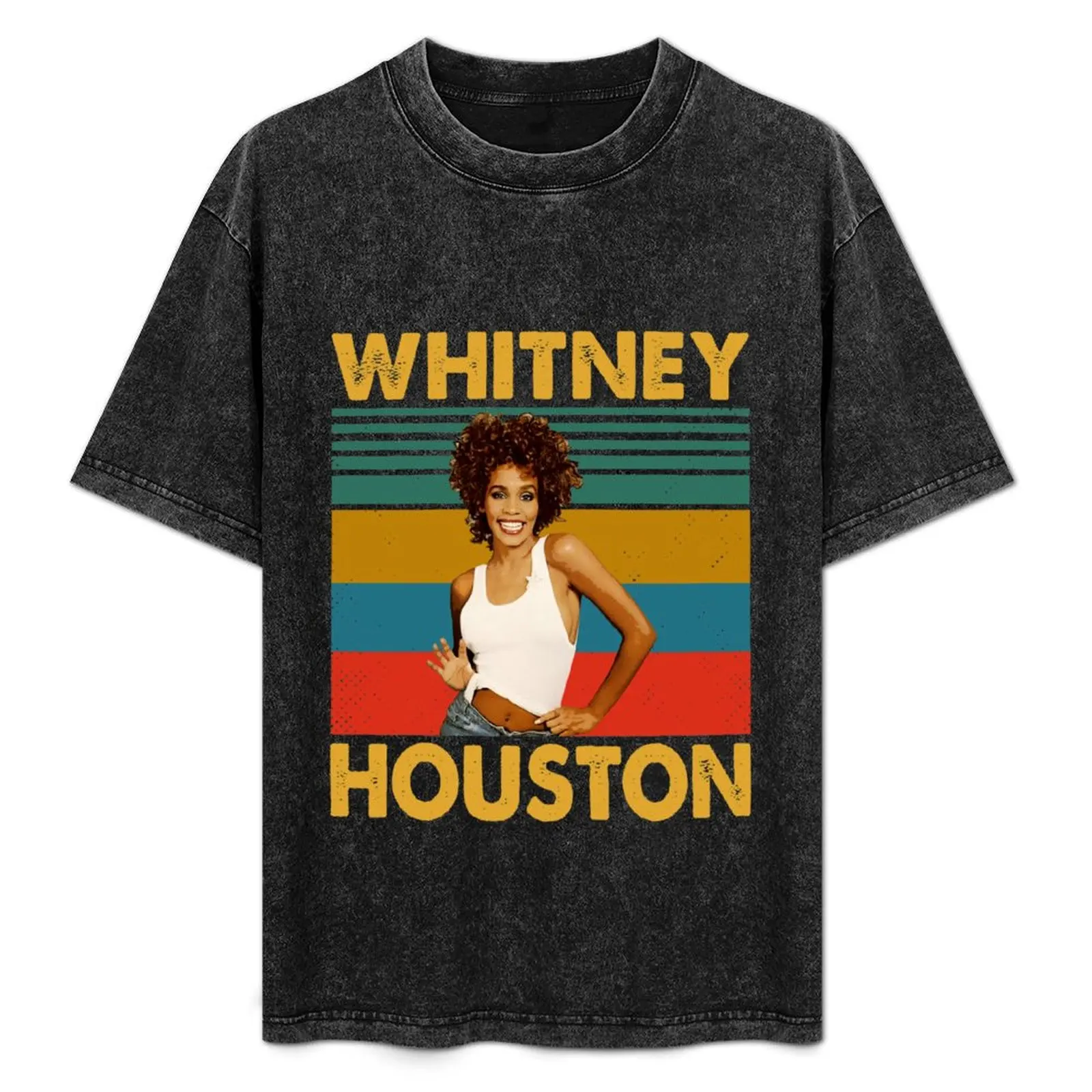 

Vintage Gift Whitney Diva 80s Houston T-Shirt Sun Protective Outdoor Tee Top