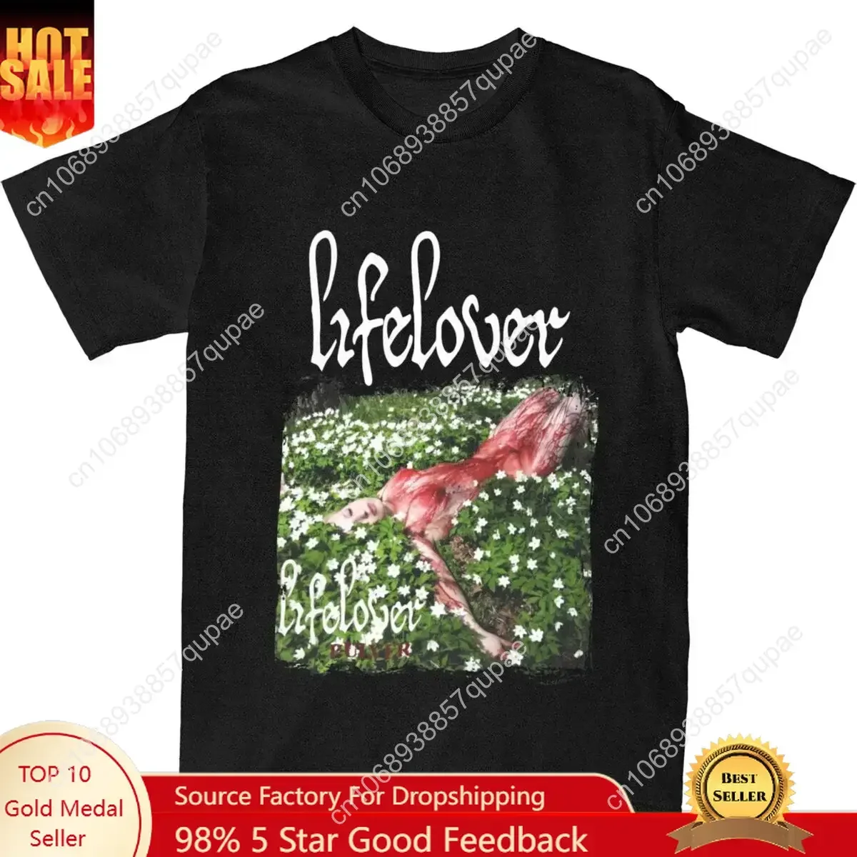 

Lifelover Band Men Women T Shirt Accessories Funny Tee Shirt T-Shirts 100% Cotton Summer Clothing