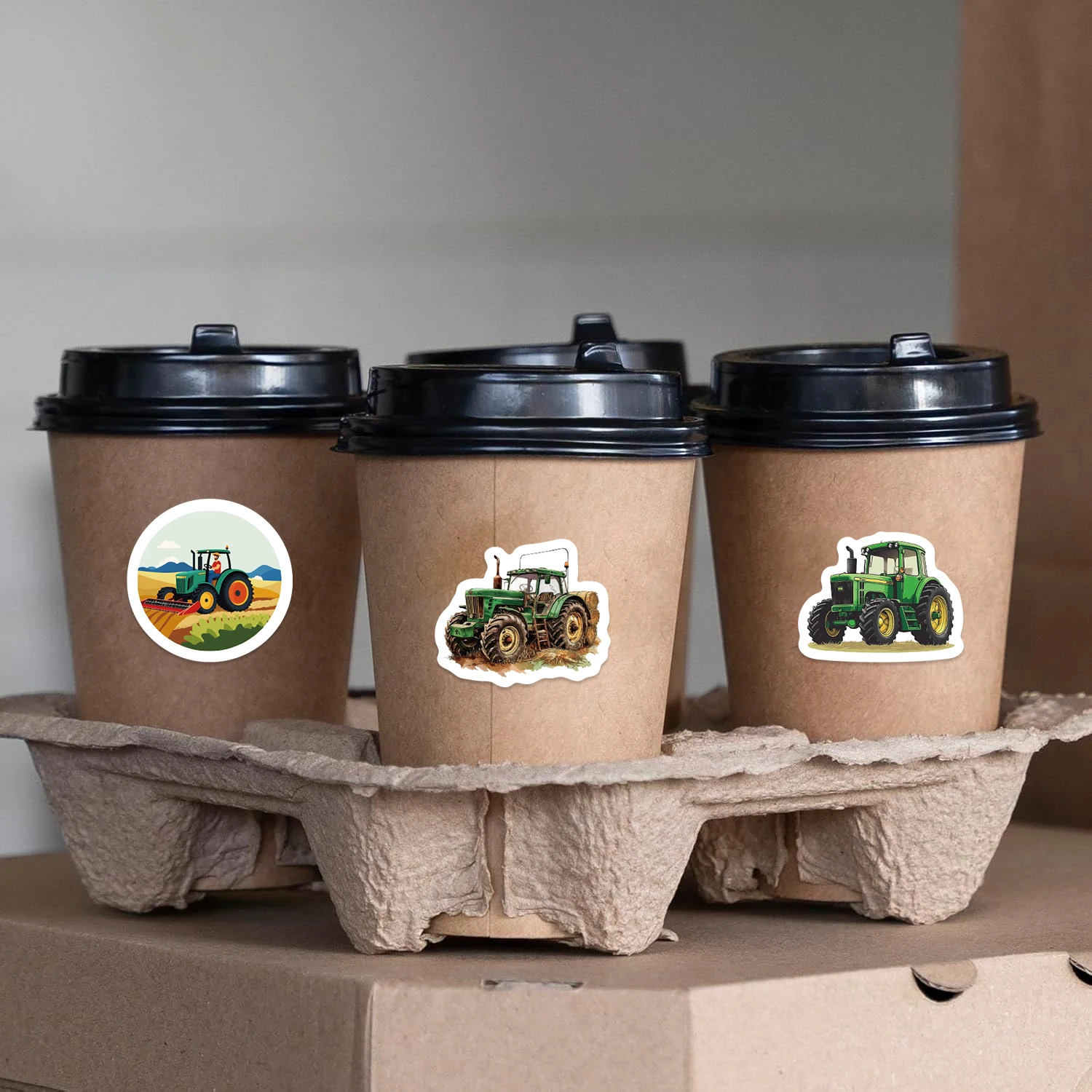 500 PCS/ม้วนสติ๊กเกอร์รถแทรกเตอร์โรงเรียนครูสติกเกอร์รางวัลสติกเกอร์สําหรับ PARTY Decor ป้าย Scrapbooking