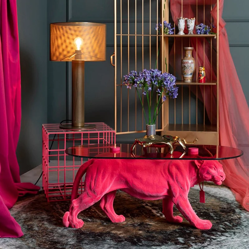 Unique Standing Coffee Table Industrial Aesthetic Modern Coffee Table Decoration Designer Mesa Auxiliar Postmodern Furniture