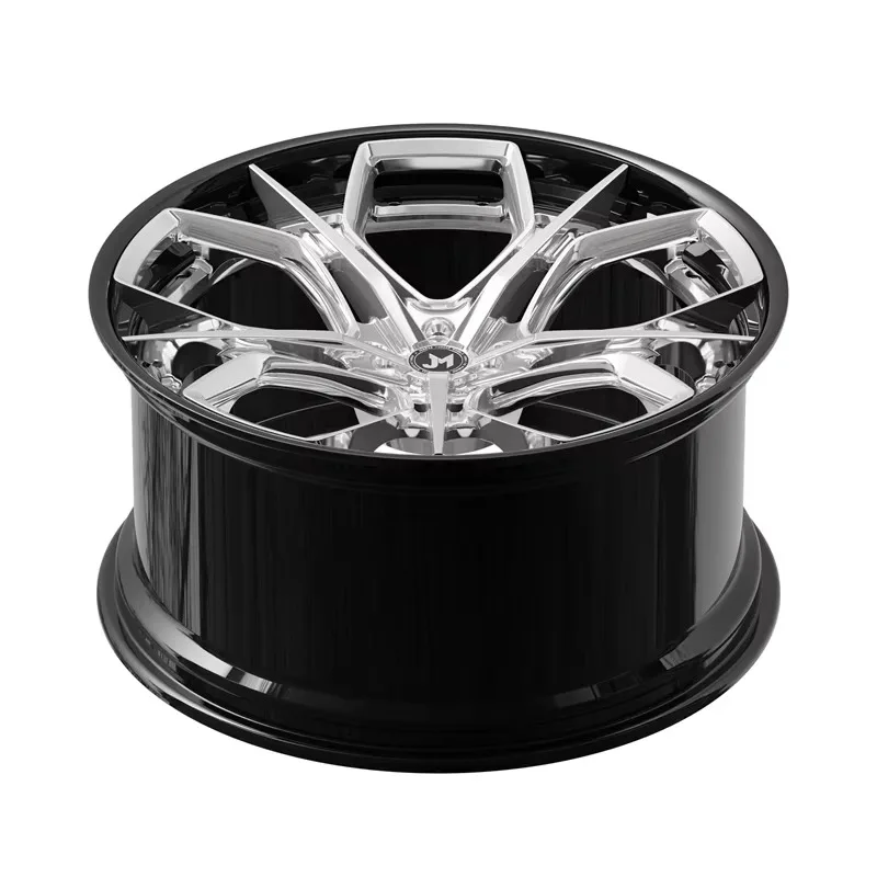 Hot Sales Customized Color & Size 18 19 20 21 22 23 24 26 Inch Matt Bronze / Brush Aluminum 5x112 Monoblock Deep Concave Forged