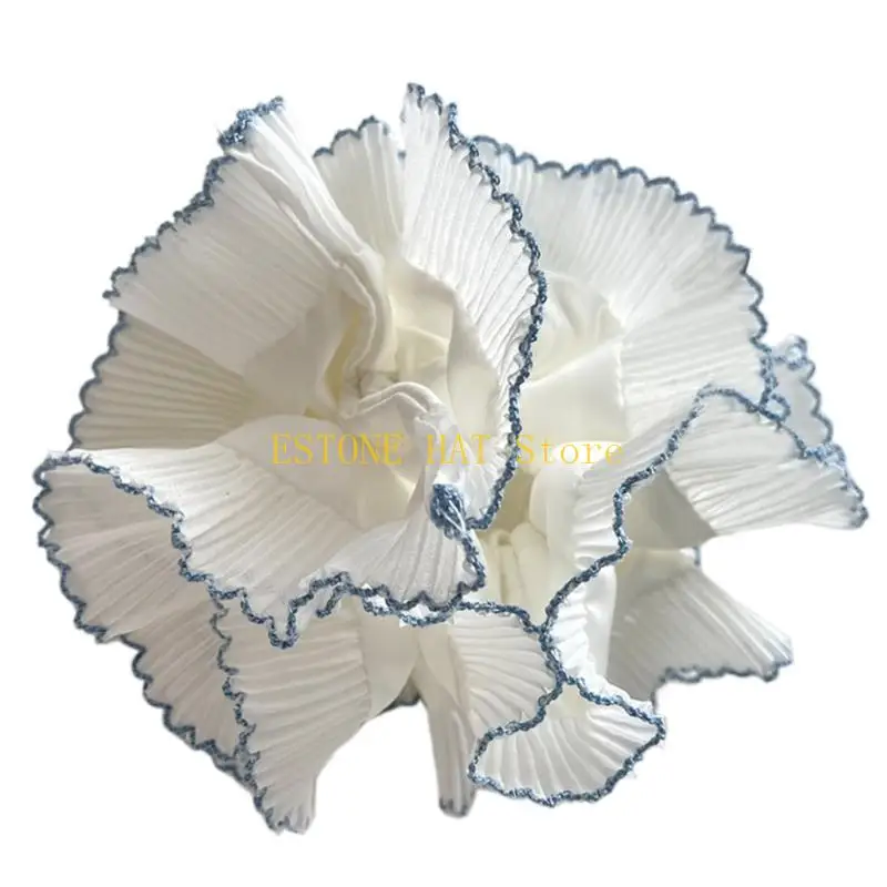 

49MF элегантные двухслойные резинки для волос для женщин и девочек, большая резинка для волос, эластичная резинка для волос, для