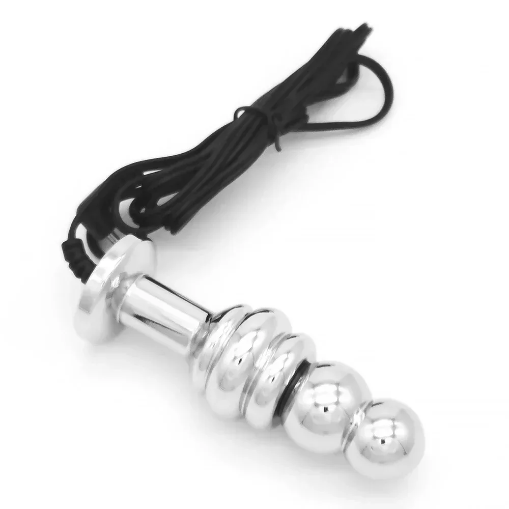 Sex Products Electric Shock Nipple Clitoral Butt Plug Stimulator Vagina Body Massage Flirt Accessory Anal Sex Toys For Woman Men