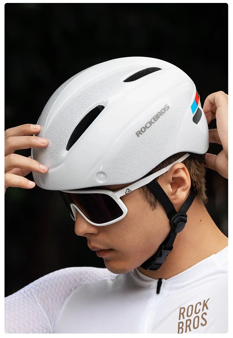 Rockbros Fahrrad helm Brille Männer Frauen integral geformte MTB Fahrrad helm leichte Mountainbike Helm Rücklichter – Detail 23