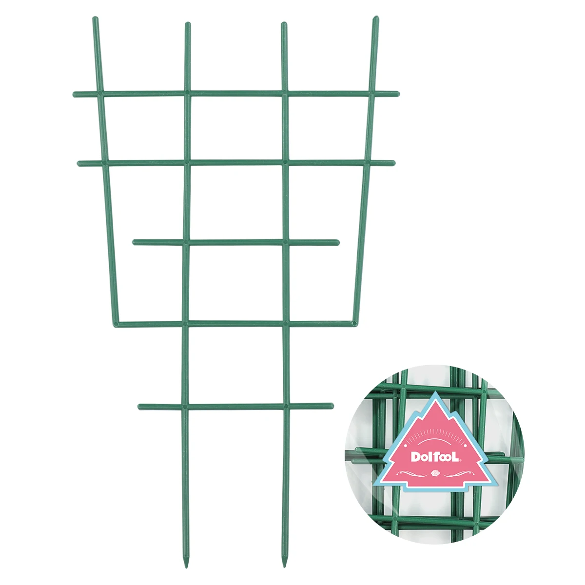 

Plant Support Frame Durable Plastic Climbing Trellis Garden Net Raised Bed Plants Vegetable Cage Stand Flowers Trellis Plastic