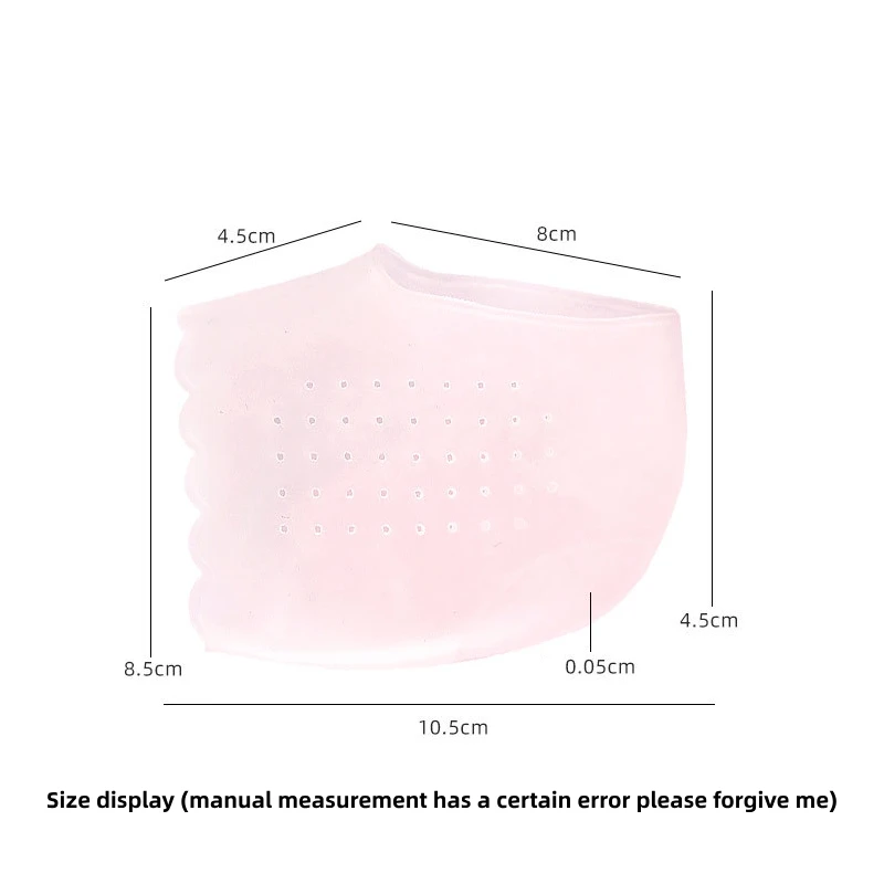 Protector de silicona para la cubierta del talón, Corrector de juanete, fascitis Plantar, alivio del dolor de pies, ortesis para el cuidado y pedicura, 2 piezas = 1 par